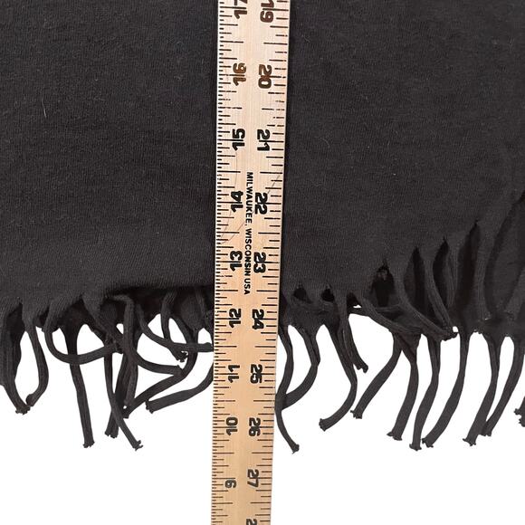 Retro Astronaut Cat T-Shirt, Fringed, Black, Size Large Funky Cat-Lover Space - Picture 7 of 10